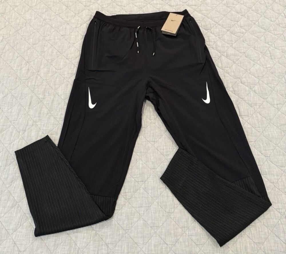 Nike Dri-Fit ADV Brief-Lined AeroSwift Running Pants Race Mens Size S DM4615-010